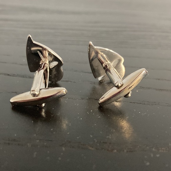 Sailboat Cufflinks - Picture 4 of 4